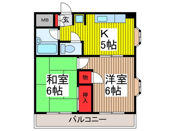 プリムロ－ズの物件間取画像